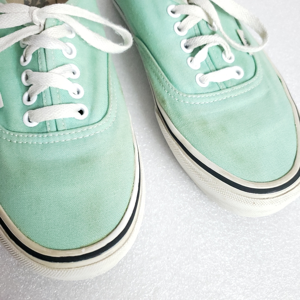Vans Mint Sneakers Unisex Men 7.5 Women 9 - Picture 4 of 13